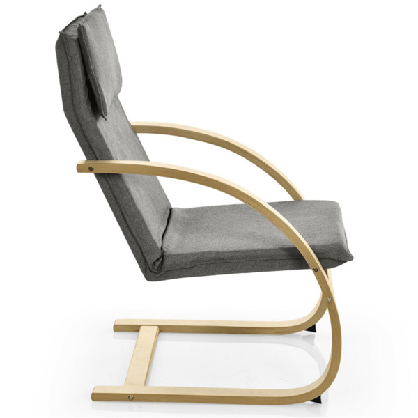 Modern leisure chair gray