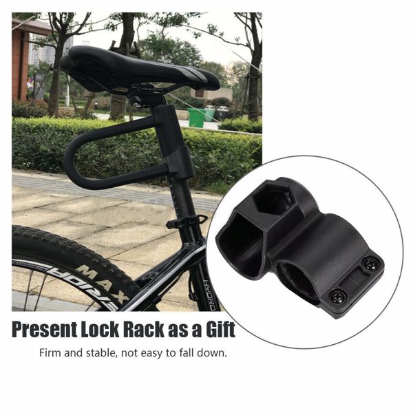 Bike D/U Lock Heavy Duty Bicycle Motorbike Motorcycle Scooter Vehicle Security