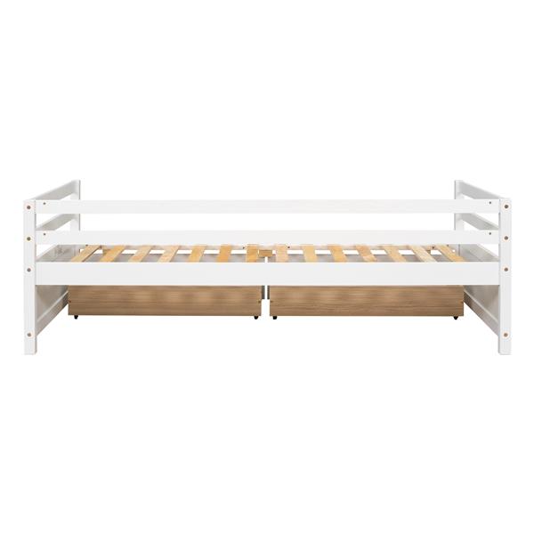 Daybed with two Storage Drawers ,White