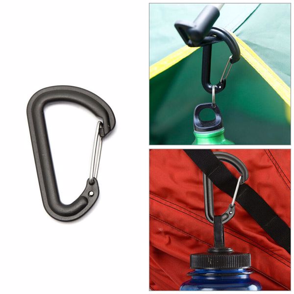 36Pcs Tarp Clip Windproof Awning Clamp Tent Clip Lock Grip Fastener Bungee Cord