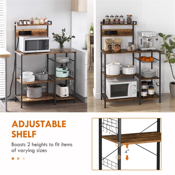 Kitchen Sideboard/ Storage cabinet/Coffee Bar Cabinet ( Amazon Shipping)（Prohibited by WalMart）