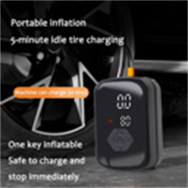 Mini Portable Multifunctional Car Mounted Digital Display Intelligent Tire Inflation Pump with High Power Suitable for Automotive Tires