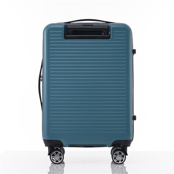 Carry-on Luggage 20 Inch Front Open Luggage Lightweight Suitcase with Front Pocket and USB Port, 1 Portable Carrying Case