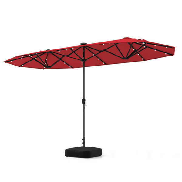 13 Feet Umbrella with LED Lights 