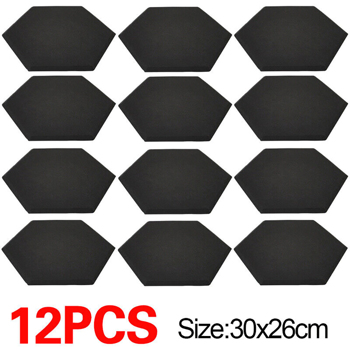 Hexagonal Self-adhesive Acoustic Panel Sound Absorbing Wall Panel Soundproof UK