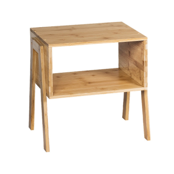 2 bamboo bedside tables, side table and coffee table