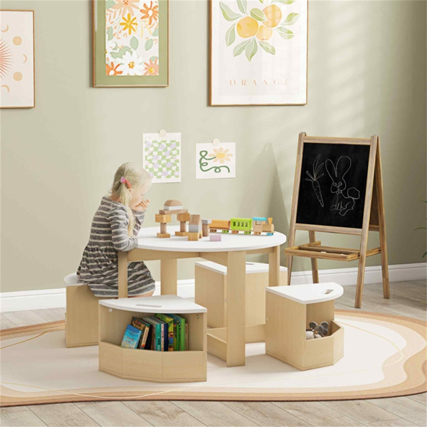 Kids Table and Chairs Set