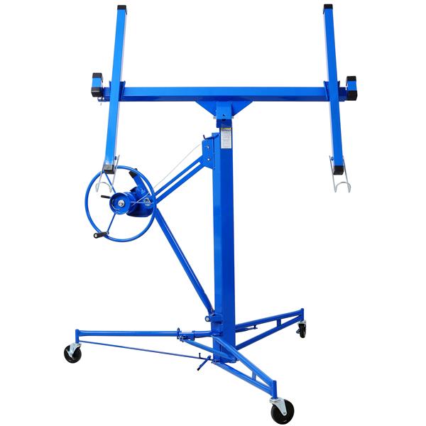 Drywall Lift Panel 11' Lift Drywall Panel Hoist Jack Lifter,BLUE