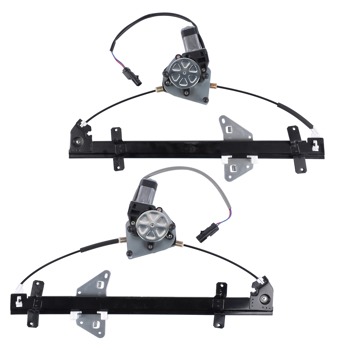 Power Window Regulator w/ Motor Rear Left & Right For 1998-2003 Dodge Durango