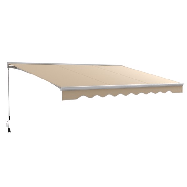 Electric Awning  /Patio Retractable Awning  -AS ( Amazon Shipping)（Prohibited by WalMart）