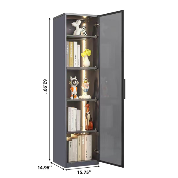 Single door display cabinet 