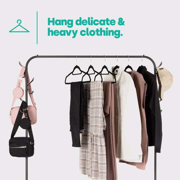 Heavy Duty Clothes Rail Rack Garment Hanging Display Stand Shoe Storage Shelves