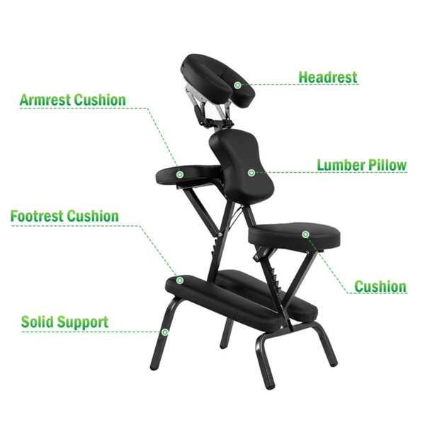 PU leather massage chair