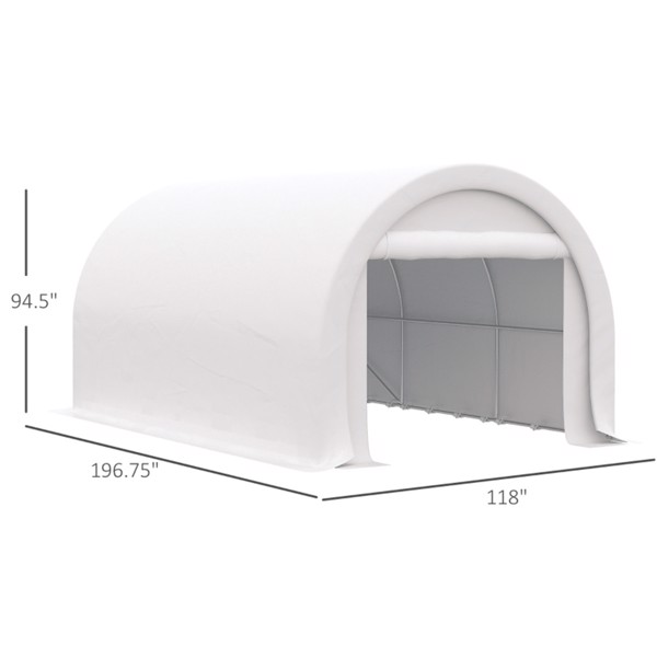 Carport /PE Canopy Cover  -AS ( Amazon Shipping)（Prohibited by WalMart）