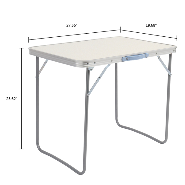 70x50x60cm Aluminum Camping Folding Table