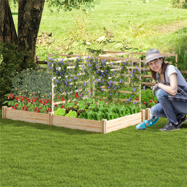 Garden bed outdoor planting box