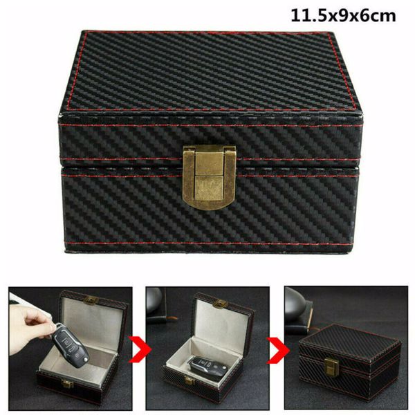 Car Key Signal Blocker Box Keyless Faraday Box Anti-Theft Safety Blocking Pouch