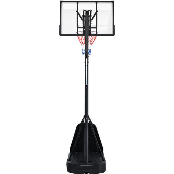 Portable Basketball Hoop Basketball System 8-10ft Height Adjustable for Youth Adults LED Basketball Hoop Lights, Colorful lights, Waterproof,Super Bright to Play at Night Outdoors,Good Gift for Kids