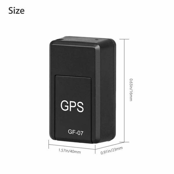 2PCS Magnetic GF07 Mini GPS Real Time Car Locator Tracker GSM/GPRS Tracking Device 