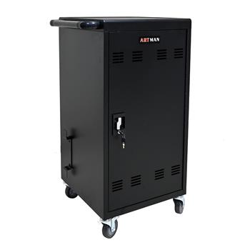 Mobile Charging Cart and Cabinet for Tablets Laptops 45-Device