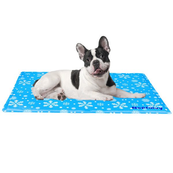 Dog Cooling Mats Small - Self Cooling Mat for Dogs and Cats, Non-toxic Gel Pet Cooling Mat, No Need to Refrigerate, Keep Pets Cool in Hot Summer for Indoor Outdoor, 50x40cm