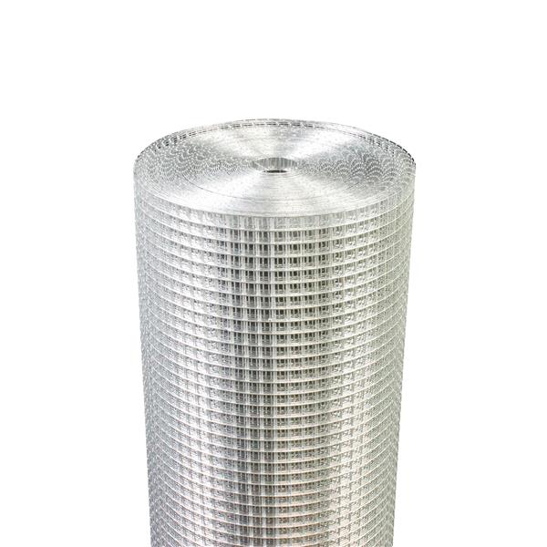 Hardware Cloth 1/2 inch 60in x 100ft 19 Gauge, Hot-dip Galvanized After Welding Chicken Wire Fence Roll Garden Plant Welded Metal Wire Fencing Roll, Rabbit Cages Snake Fence