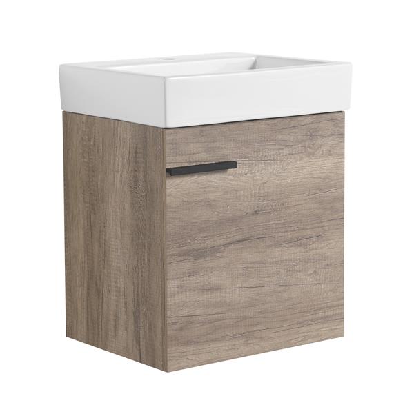 18 inch Bathroom Vanity With Top, Small Bathroom Vanity And Sink