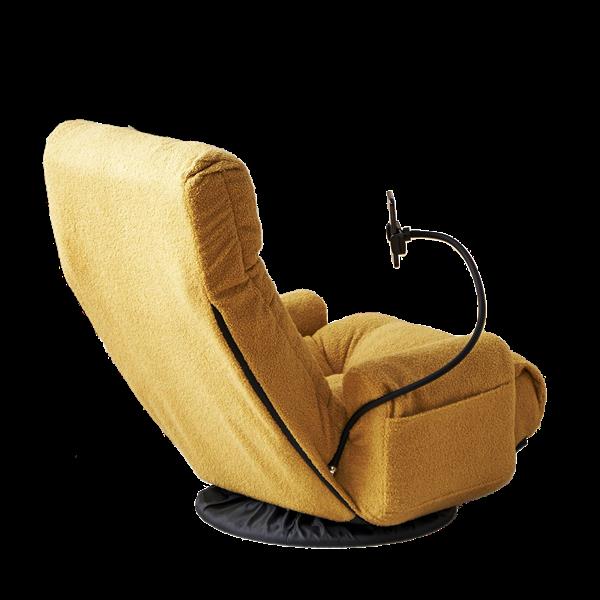 Adjustable head and waist, game chair, lounge chair in the living room, 360 degree rotatable sofa chair,Rotatable seat Leisure Chair deck chair