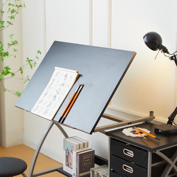 drafting table sliver with stool