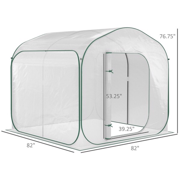 Mini Walk-in Greenhouse ( Amazon Shipping)（Prohibited by WalMart）