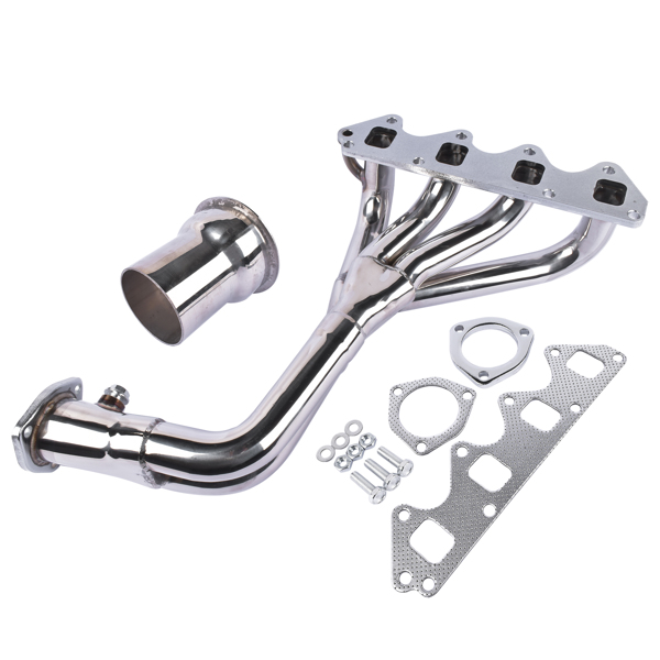 Stainless Steel Exhaust Header for Samurai Sidekick Geo Tracker 8-Valve 1986-96