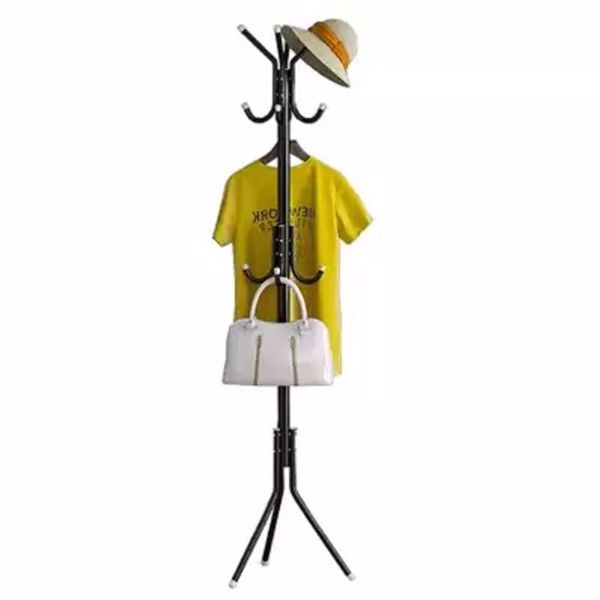 Coat Stand Coat/Hat/Jacket/Umbrella Floor Standing Rack Clothes Hanger Hooks UK