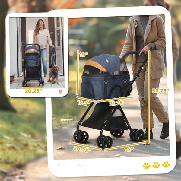 Dog Stroller /small animal cage/Pet cages  ( Amazon Shipping)（Prohibited by WalMart）