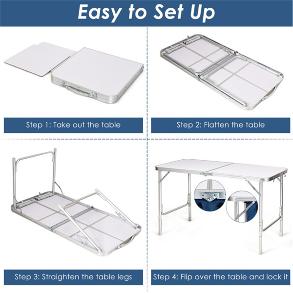 Outdoor camping table