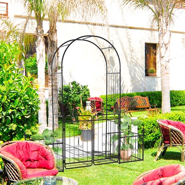 Metal Garden Arch ( Amazon Shipping)（Prohibited by WalMart）