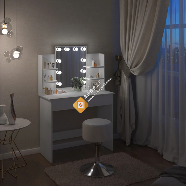 Dressing Table with LED/Makeup Table