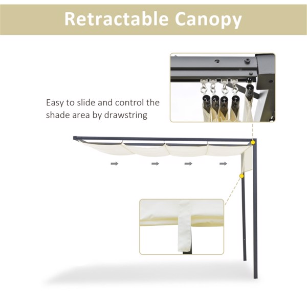 Pergola Retractable Canopy