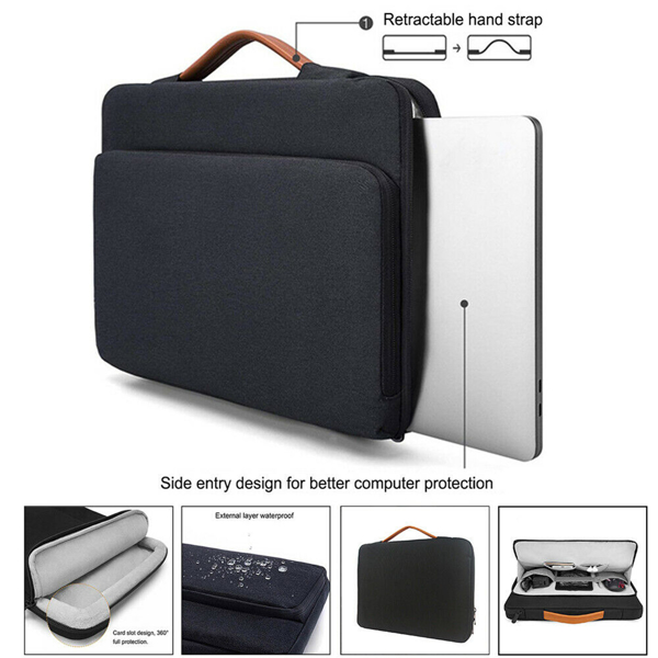 For MacBook Air 13.6 Inch A2681 (2022) Carrying Sleeve Case Handbag Pouch Bag