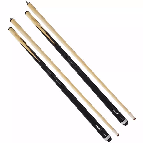 57'' 2 Piece Wood Snooker/Pool Cues Billiard Cues