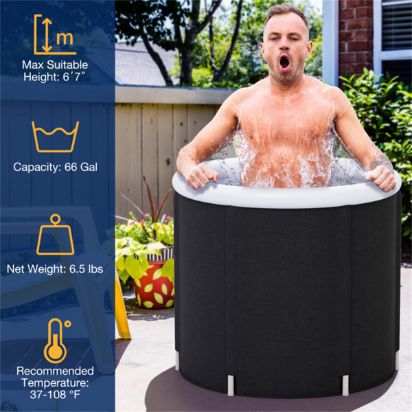 32" x 29.5" Outdoor Tub with Lid