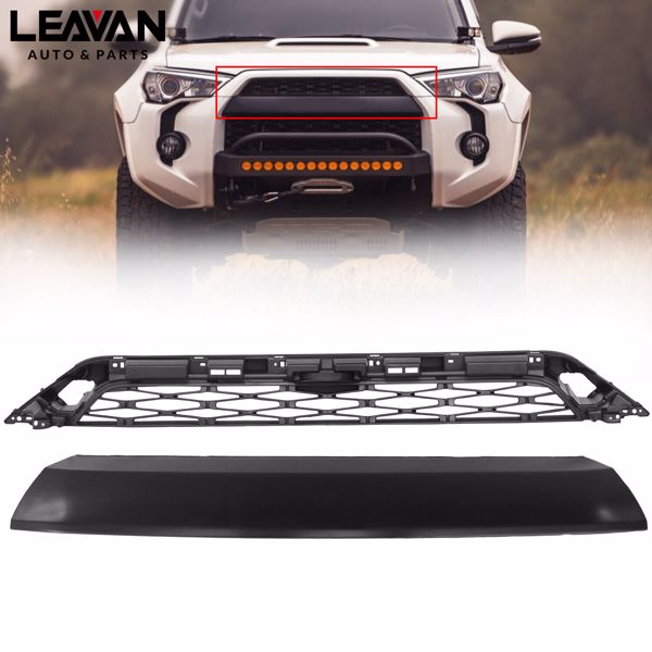 Front Bumper Grille For Toyota 2014-2020 4Runner Upper Mesh Grill Assy SR5/TRD