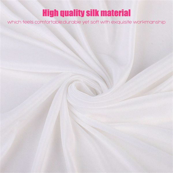 3MX3M White Stage Wedding Party Backdrop Photography Background Drape Curtains