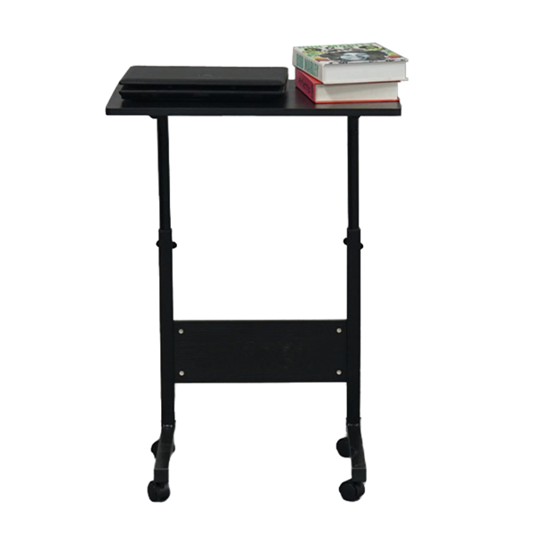 [Old code:95215897]Removable P2 15MM Chipboard & Steel Side Table with Baffle Black