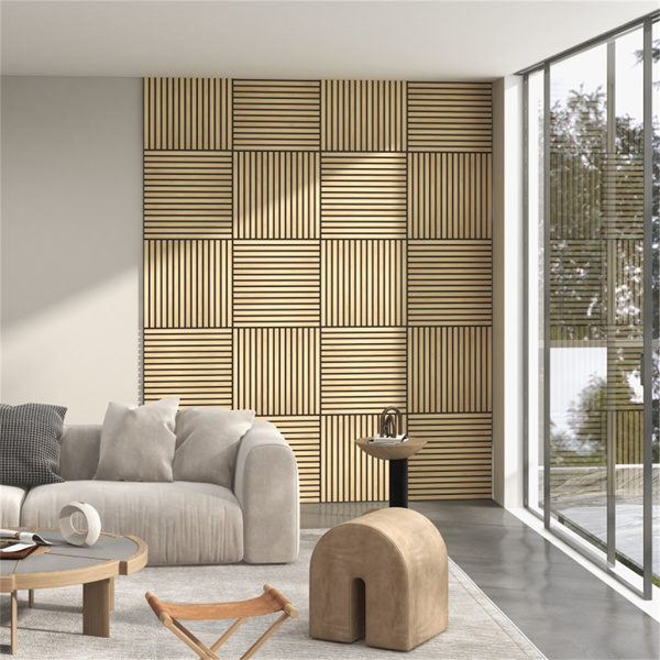 4PCS 24" x 24" Wood Panels for Wall