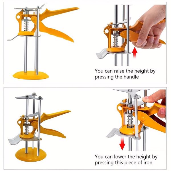 Updated Wall Tile Levelling System Ceramic Tile Locator Drywall Lifts Jack