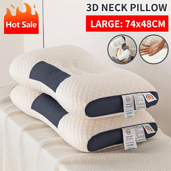 Contour Memory Foam Pillow Neck Back Support Orthopaedic Firm Head My Pillows