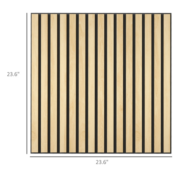 4PCS 24" x 24" Wood Panels for Wall