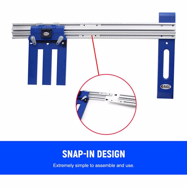 Circular Saw Guide Rail Precision Edge Track Power Cordless Cutting Tool UK