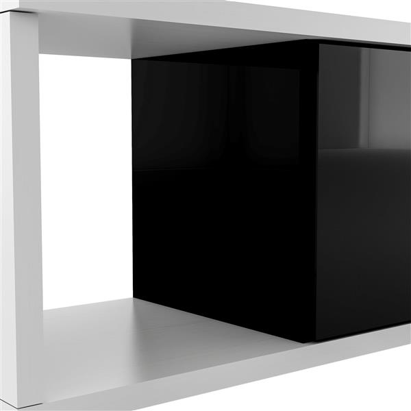 Modern ,Stylish TV Stand  TV Cabinet for 80+inch TV, Black