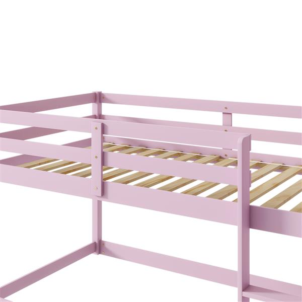 Loft Twin Bed , Pink